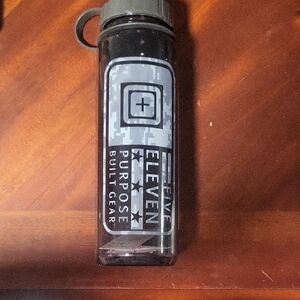 5.11 Tactical Black and Gray Camo Bottle